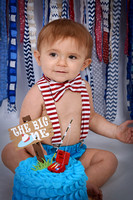Grayson 1 year -with family